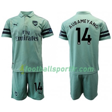 Tenue Arsenal Aubameyang 14 Enfant Troisieme 2018-2019 Maillot de Foot